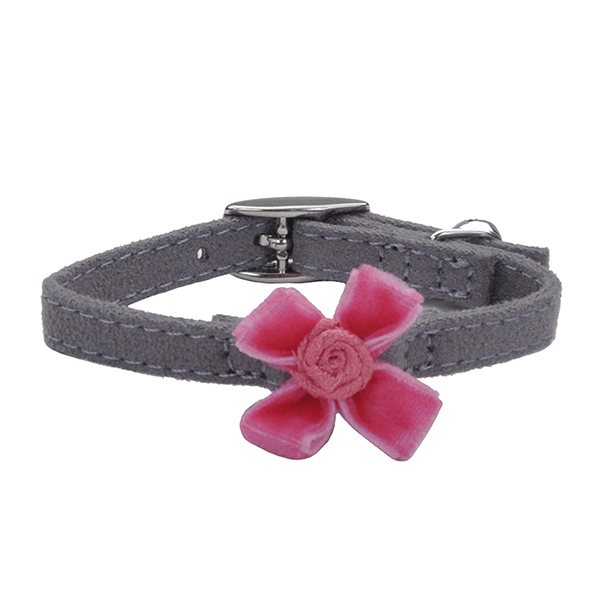 Lil Pals Grey & Pink Kitten Safety Collar - Pisces Pet Emporium
