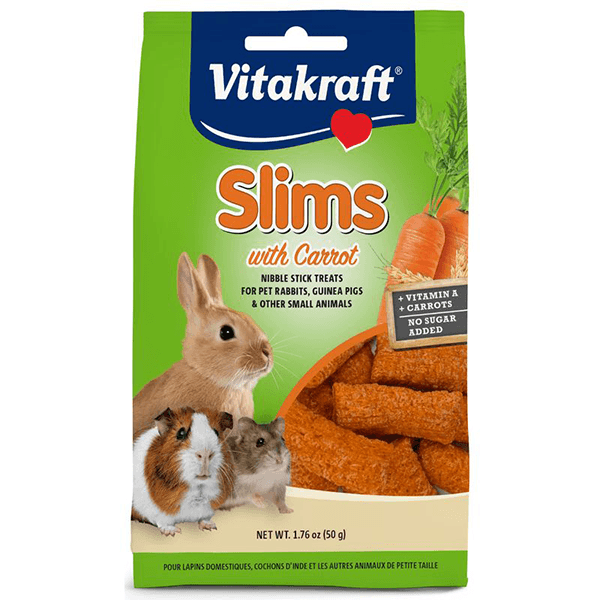 Vitakraft Slims with Carrot - 50 g - Pisces Pet Emporium