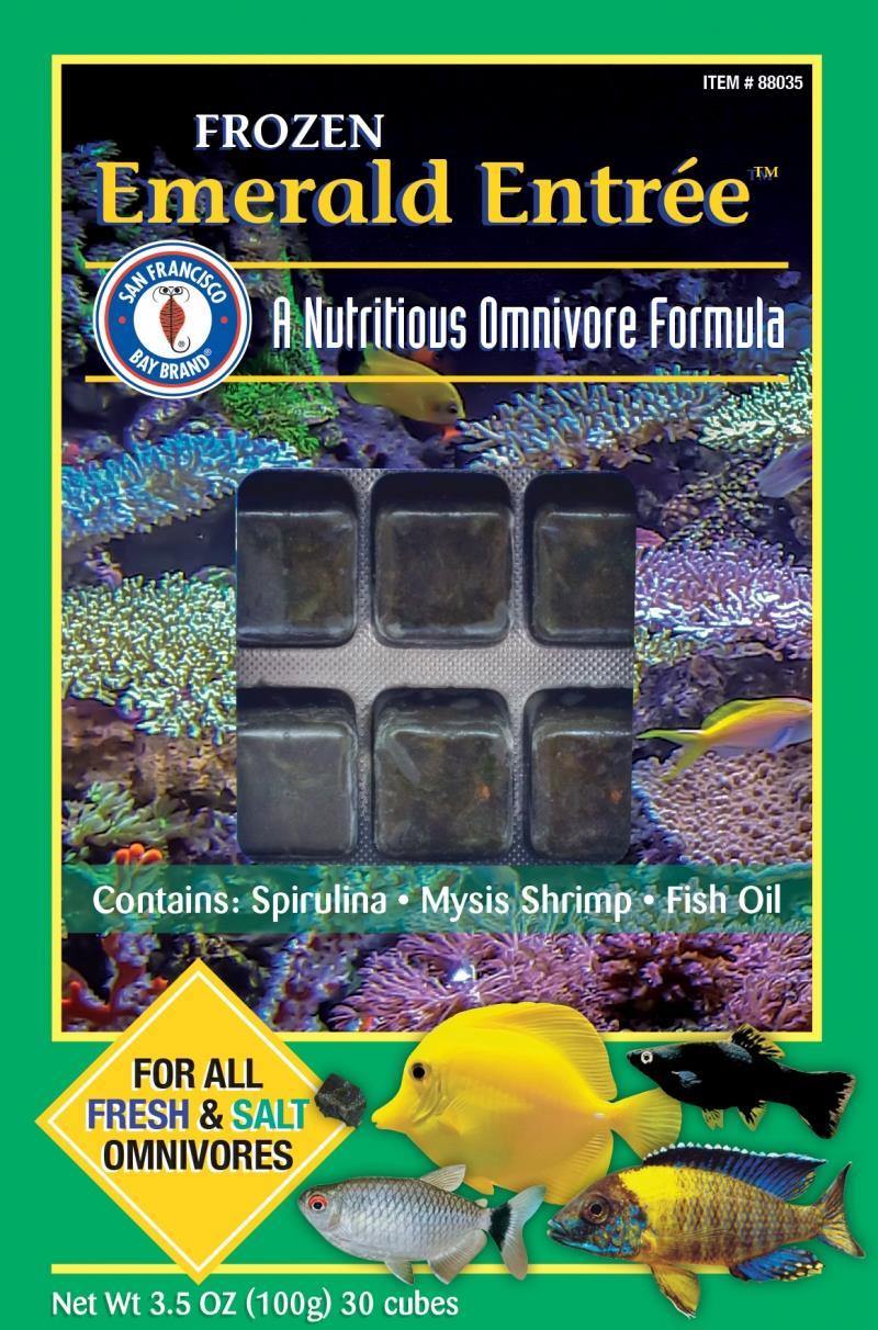 San Fransisco Bay Emerald Entree Cubes 3.5oz - Pisces Pet Emporium