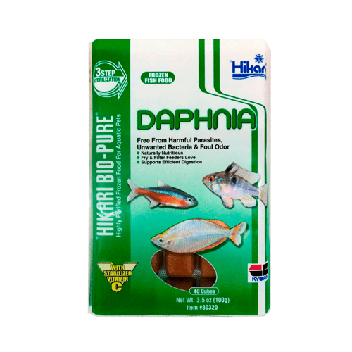 Hikari Frozen Daphnia Cubes 3.5oz - Pisces Pet Emporium