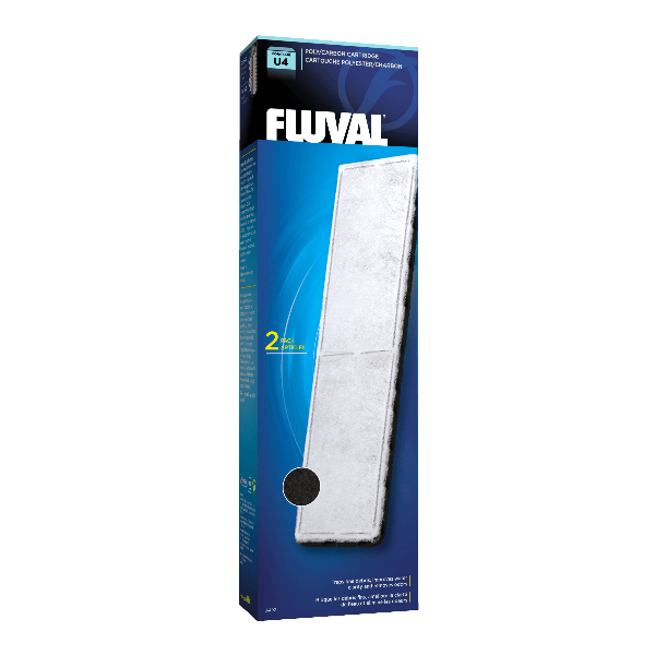 Fluval U4 Poly/Carbon Cartridge 2 Pack - Pisces Pet Emporium