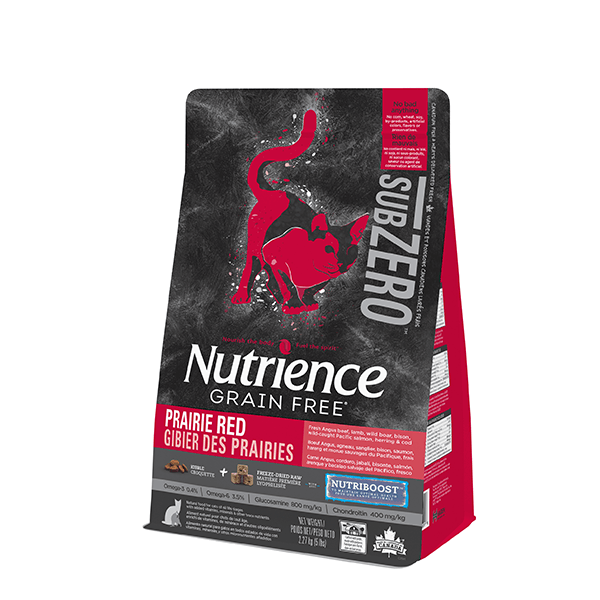 Nutrience Grain Free SubZero Cat Prairie Red 2.27 Kg - Pisces Pet Emporium