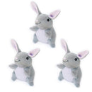 ZippyPaws Miniz - Bunnies 3-Pack - Pisces Pet Emporium