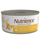 Nutrience Adult Cat Grain Free Turkey Chicken & Liver 156 g - Pisces Pet Emporium