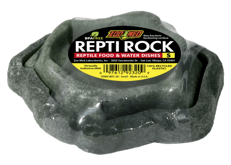 Zoo Med Repti Rock Food & Water Dish Combo - Small - Pisces Pet Emporium
