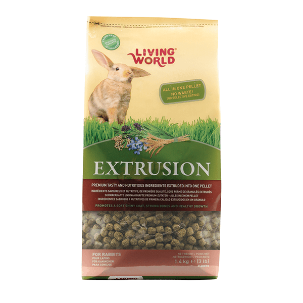 Living World Extrusion Rabbit Food - Pisces Pet Emporium