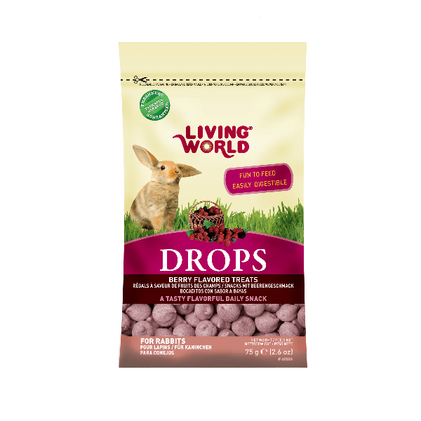 Living World Rabbit Drops - Pisces Pet Emporium