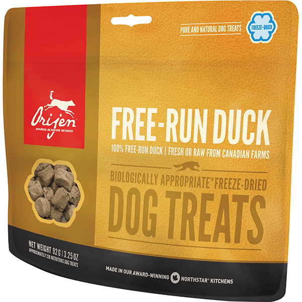 Orijen Freeze Dried Treats Free-Run Duck - Pisces Pet Emporium