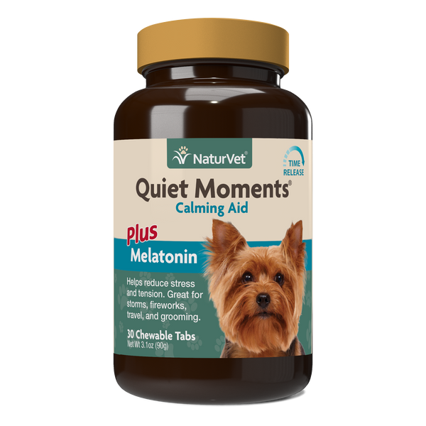 Naturvet Quiet Moments + Melatonin 30ct - Pisces Pet Emporium