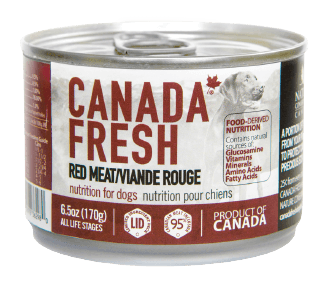 Canada Fresh Red Meat Dog Food - 170 g - Pisces Pet Emporium