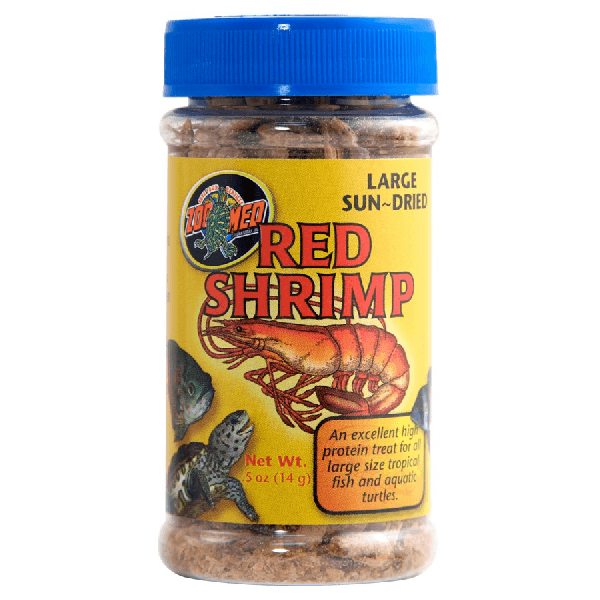 Zoo Med Large Sun-Dried Red Shrimp - Pisces Pet Emporium