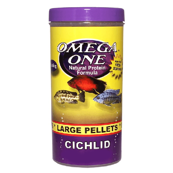 Omega One Cichlid Large Pellet - Pisces Pet Emporium