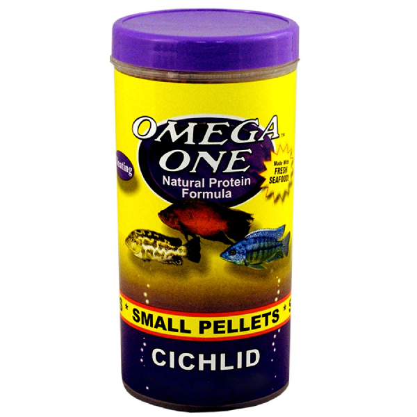 Omega One Cichlid Small Pellet - Pisces Pet Emporium