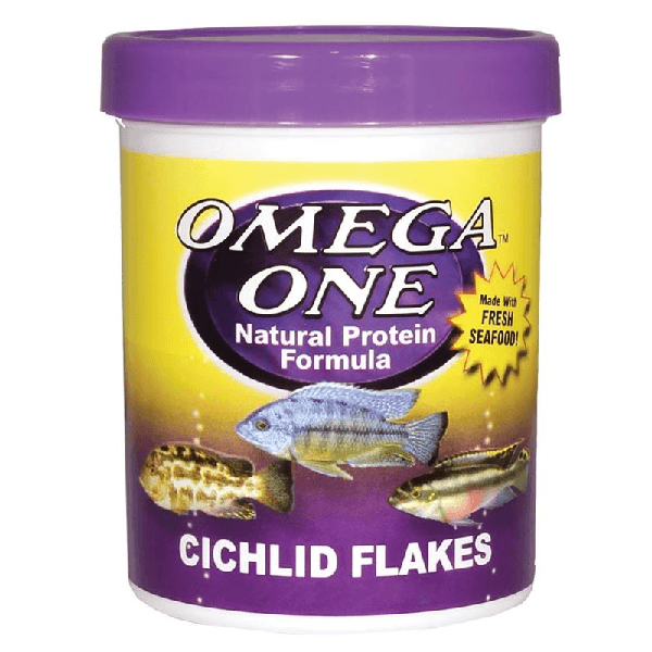 Omega One Cichlid Flakes - Pisces Pet Emporium