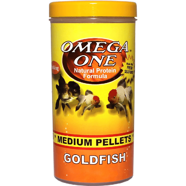 Omega One Goldfish Pellets Medium - Pisces Pet Emporium