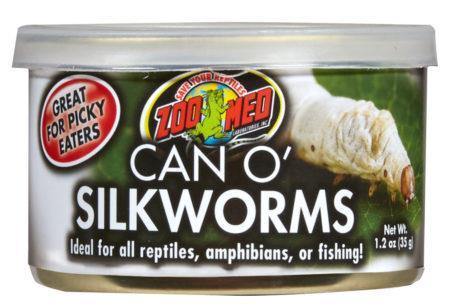 Zoo-Med Can O' Silkworms 35g - Pisces Pet Emporium