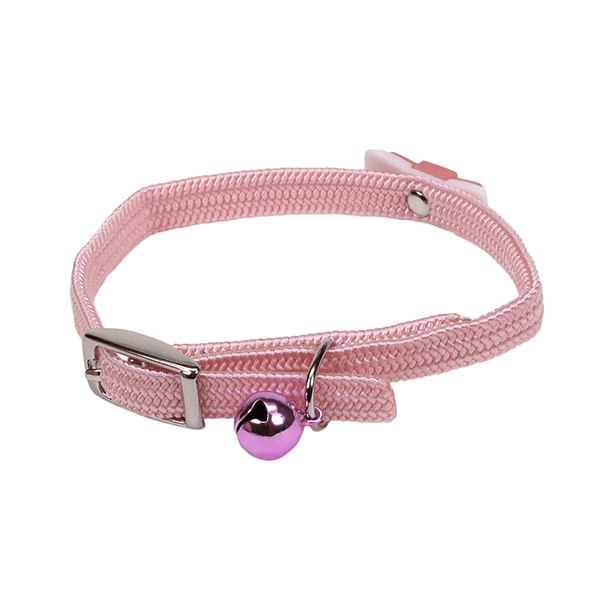 Lil Pals Pink Elasticized Safety Kitten Collar - Pisces Pet Emporium