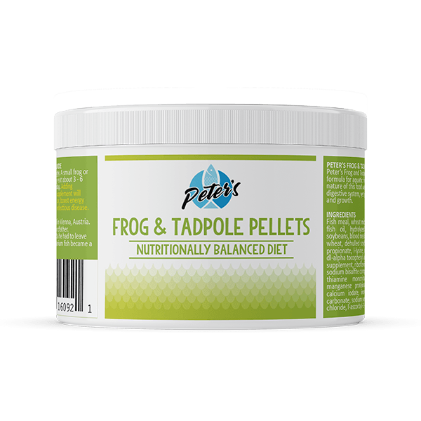 Peter's Frog & Tadpole Pellets - Pisces Pet Emporium