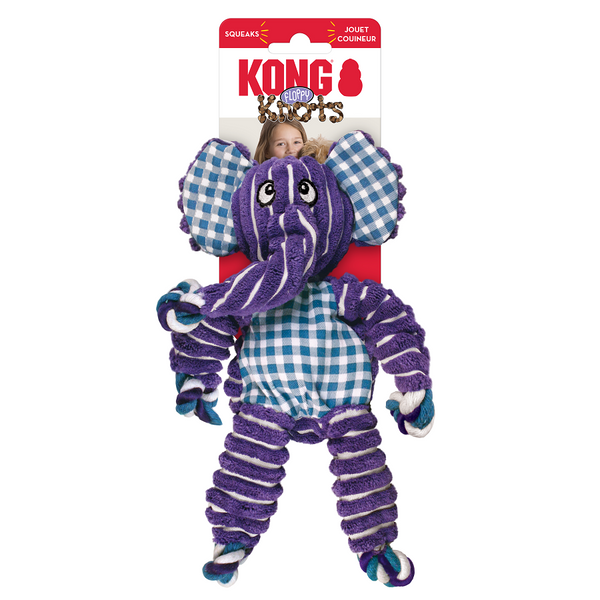 KONG Floppy Knots Elephant | Pisces
