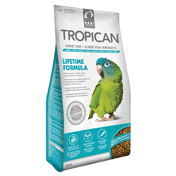 Tropican Lifetime Formula Parrot - Pisces Pet Emporium