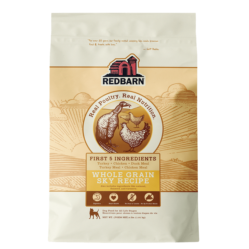 Redbarn Whole Grain Dog Food - Sky Recipe - Pisces Pet Emporium
