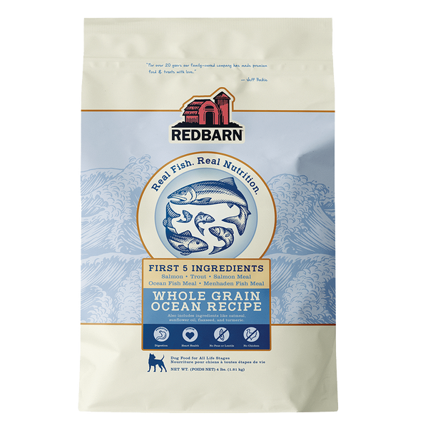 Redbarn Whole Grain Dog Food - Ocean Recipe - Pisces Pet Emporium