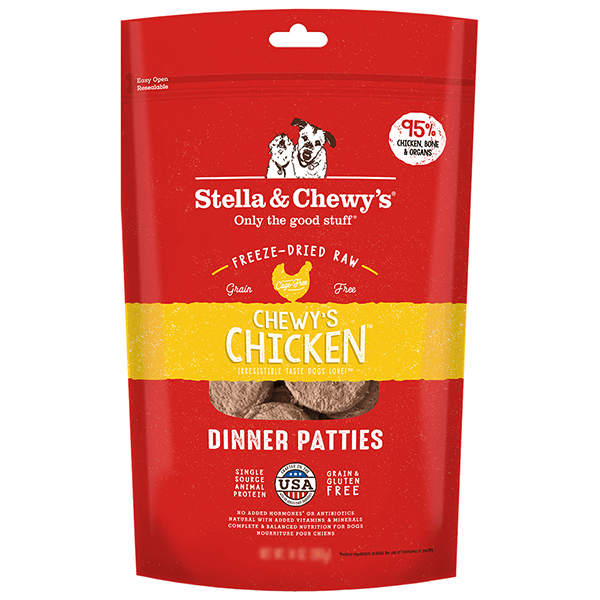 Stella & Chewy's Chicken Dinner Patties for Dogs - Pisces Pet Emporium