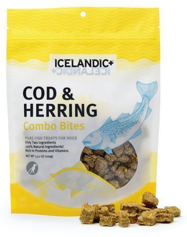 Icelandic Combo Bites - Cod & Herring 100g - Pisces Pet Emporium