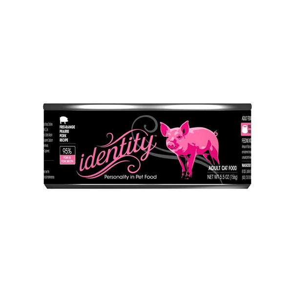 Identity Free-Range Prairie Pork Recipe - 156 g - Pisces Pet Emporium