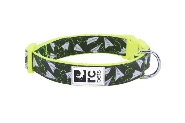 RC Pets Paper Planes Clip Collar - Available in 4 Sizes - Pisces Pet Emporium