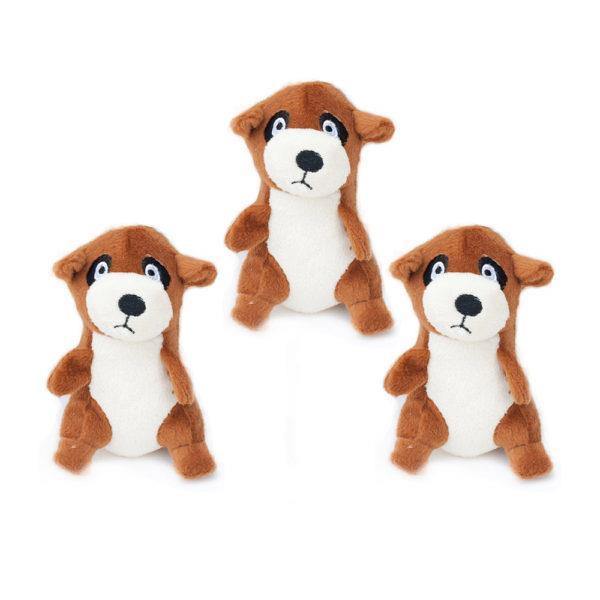 ZippyPaws Miniz - Meerkats 3-Pack - Pisces Pet Emporium