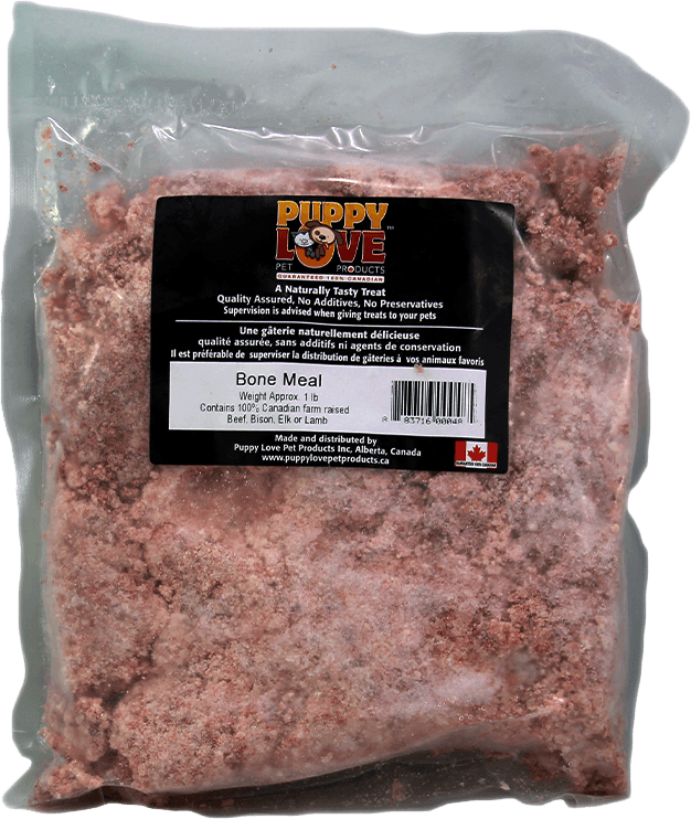 Puppy Love - Frozen Bone Meal 1lb - Pisces Pet Emporium