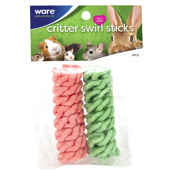Ware Critter Swirl Sticks - Pisces Pet Emporium