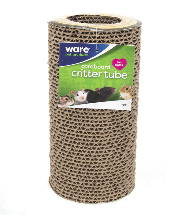 Ware Cardboard Critter Tube - Pisces Pet Emporium