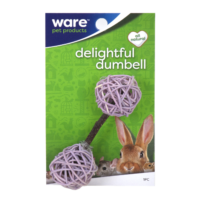 Ware Delightful Dumbbell - Pisces Pet Emporium