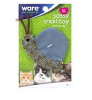 Ware Sassy Snail w/ Catnip - Pisces Pet Emporium