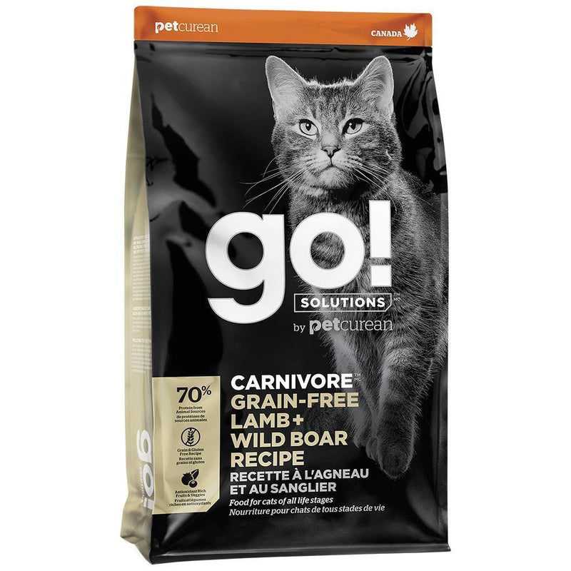 Go! Carnivore Grain Free Lamb & Boar Cat Food - Pisces Pet Emporium