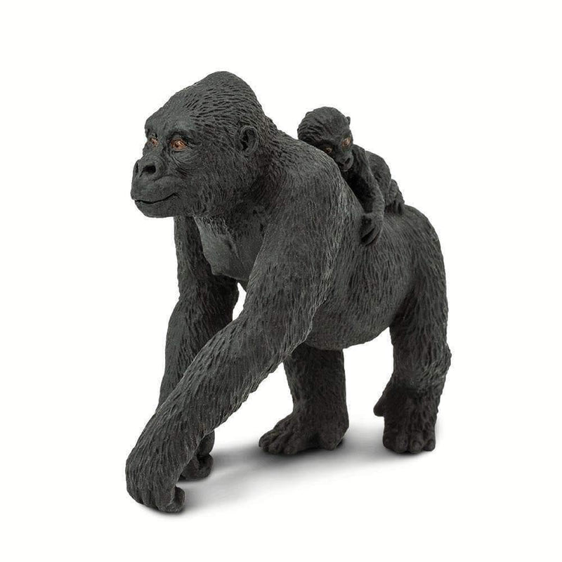 Safari Ltd. Lowland Gorilla w/ Baby - Pisces Pet Emporium