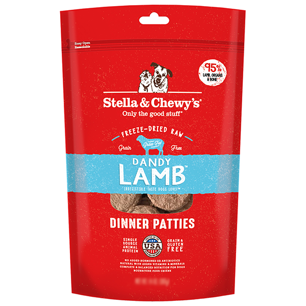 Stella & Chewy's Dandy Lamb Dinner Patties for Dogs - Pisces Pet Emporium