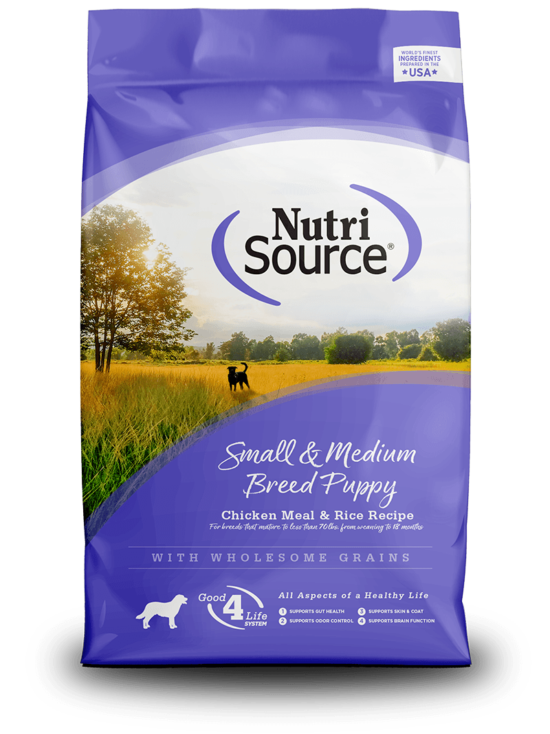 NutriSource Small & Medium Breed Puppy - Chicken & Rice - Pisces Pet Emporium