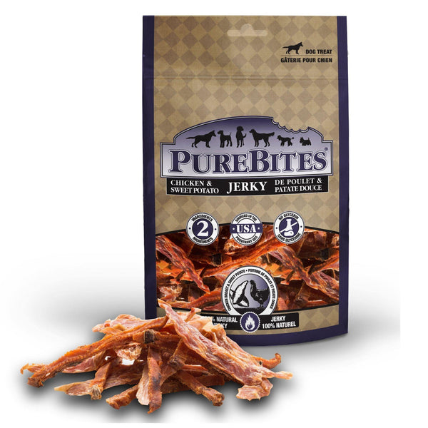 Purebites Chicken & Sweet Potato Jerky - Pisces Pet Emporium