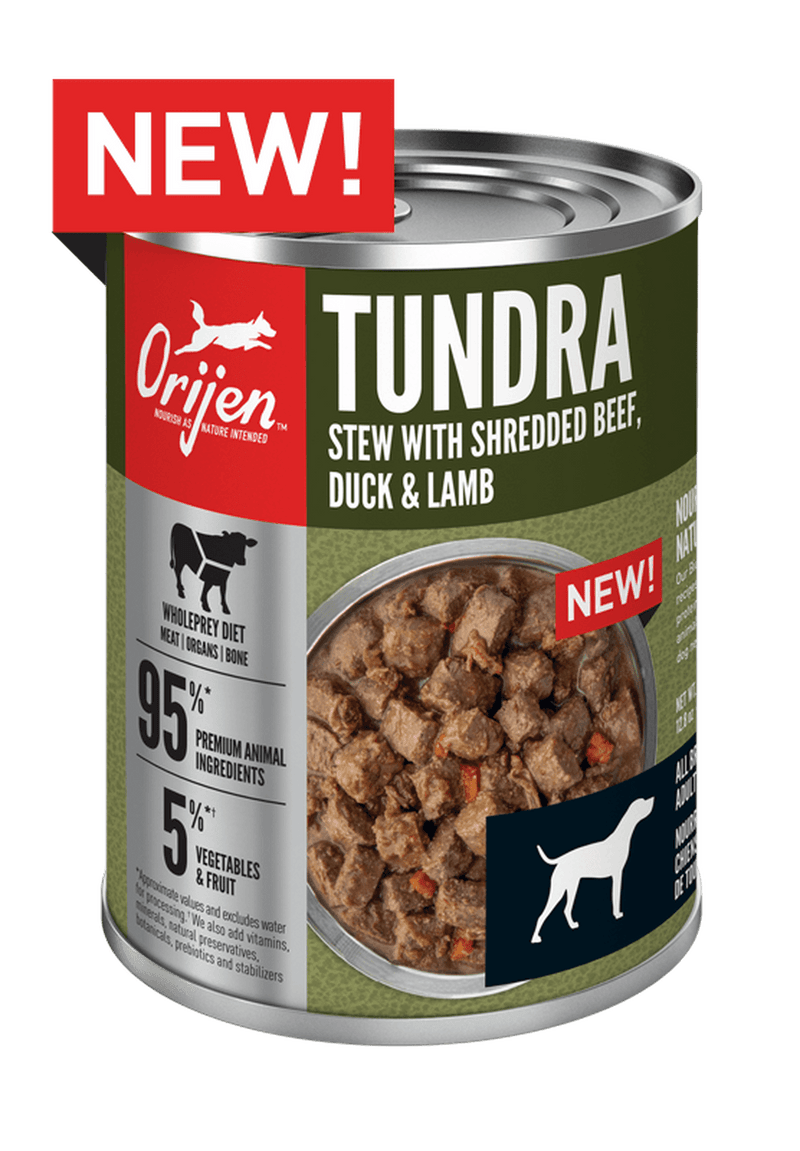 Orijen Tundra Beef, Duck & Lamb Stew 12.8oz - Pisces Pet Emporium