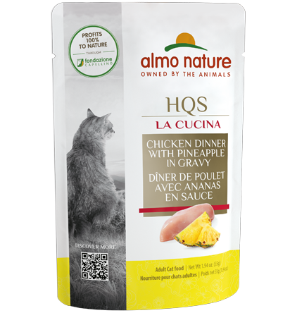 Almo Nature La Cucina Chicken with Pineapple Cat Food - 55 g | Pisces Pets