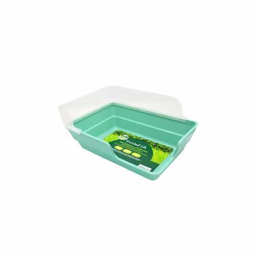 Oxbow Enriched Life - Rectangle Litter Pan w/ Removable Shield - Pisces Pet Emporium