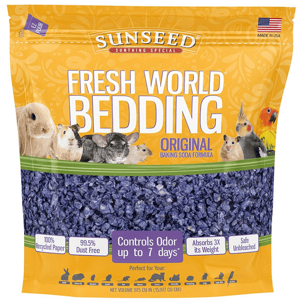 Sun Seed Fresh World Bedding - Purple - Pisces Pet Emporium