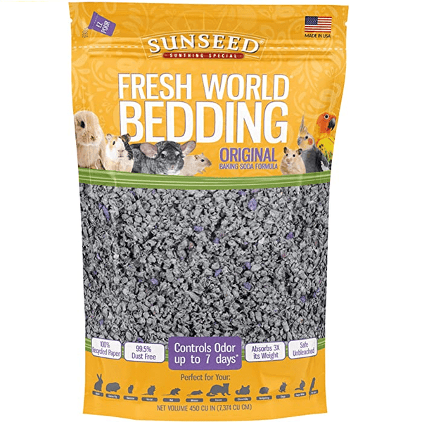 Sun Seed Fresh World Bedding - Grey - Pisces Pet Emporium