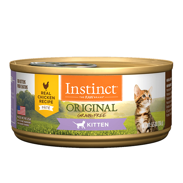 Instinct Original Real Chicken Recipe for Kittens - 156 g - Pisces Pet Emporium