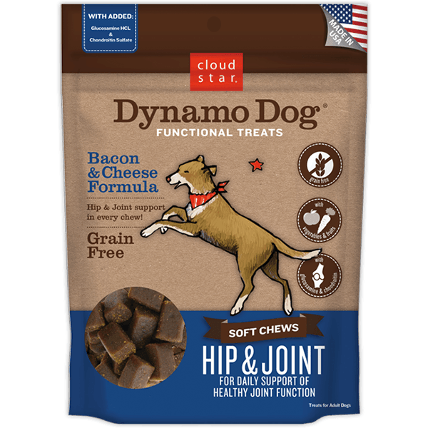 Cloud Star Dynamo Dog Hip & Joint Treats - Pisces Pet Emporium