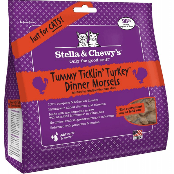 Stella & Chewy's Tummy Ticklin' Turkey Dinner for Cats - Pisces Pet Emporium