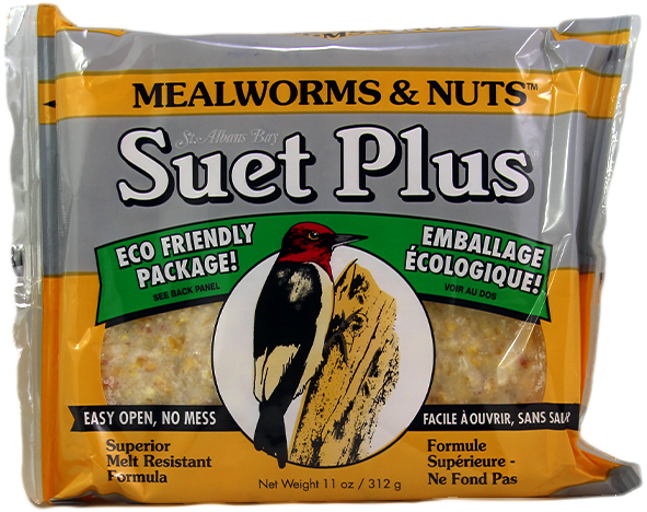 Wildlife Sciences Suet Plus - Mealworms & Nuts - Pisces Pet Emporium